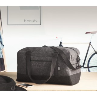 Bolsa de deporte o viaje de fieltro con asa ajustables y desmontables